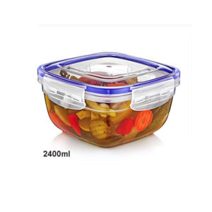 Recipiente Alimentos plastico silicone 2400ml