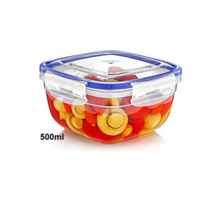 Recipiente Alimentos plastico silicone 500ml