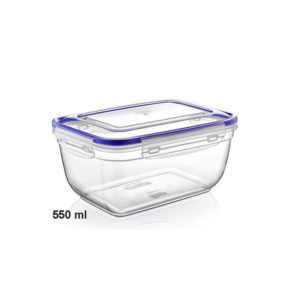 Recipiente Alimentos plastico silicone 550ml