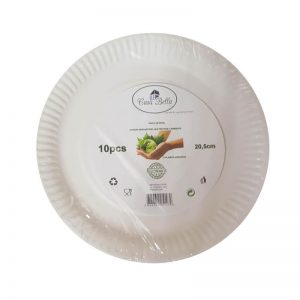 prato papel 20.5cm pack 10